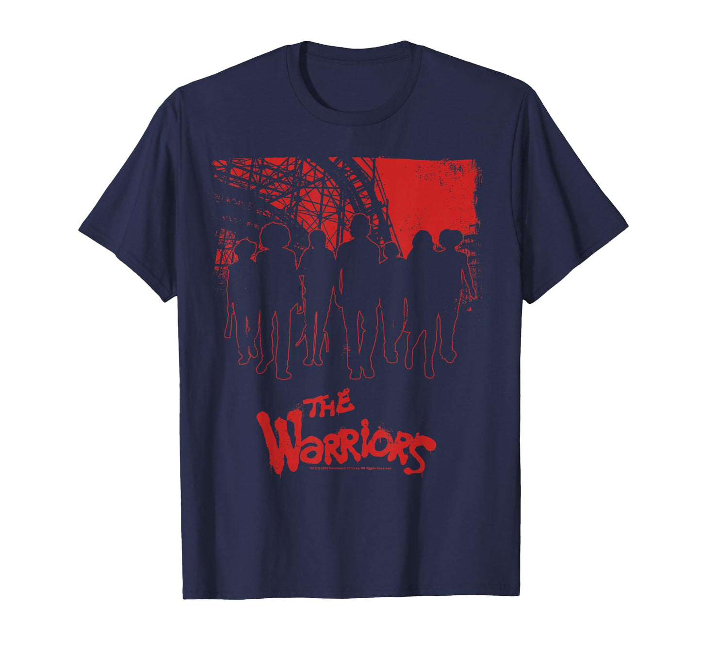 The Warriors Coney Island Group Silhouette T-Shirt
