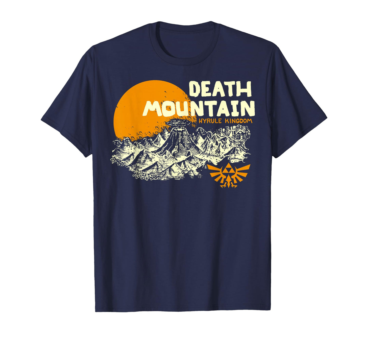 Nintendo Legend Of Zelda Hyrule Death Mountain Scenery T-Shirt