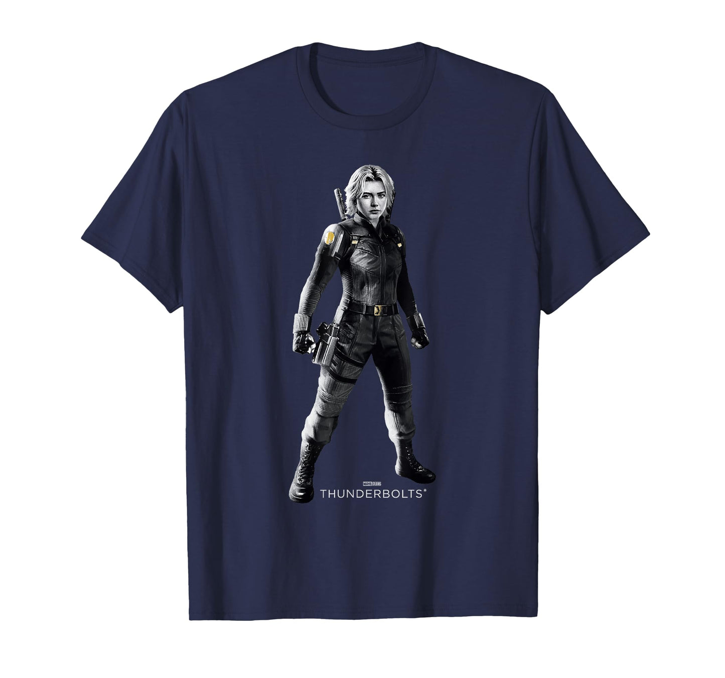 Marvel Thunderbolts Yelena Belova Full Body Portrait T-Shirt