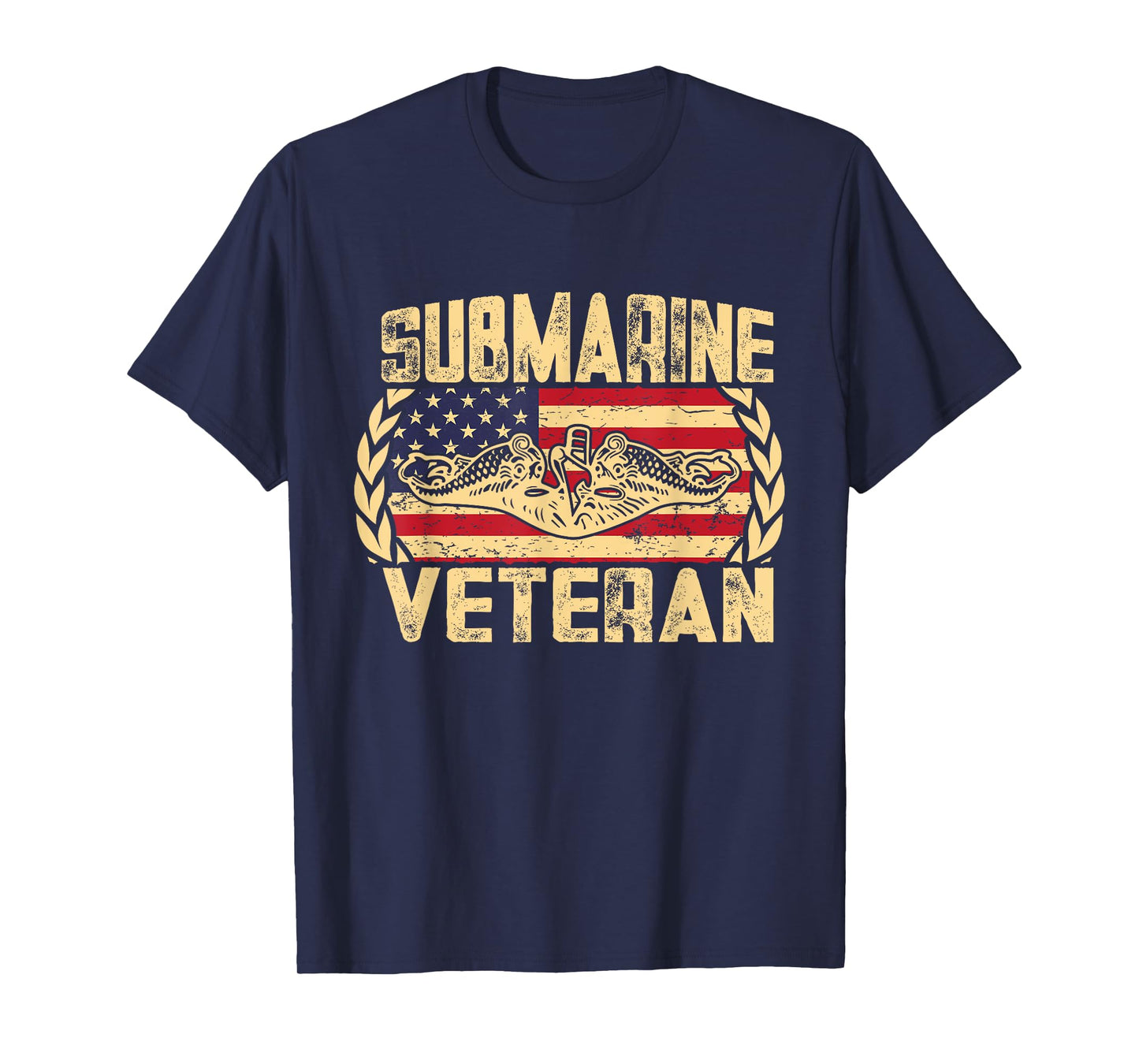 Submarines Veteran Service Patriotic Military Veterans Day T-Shirt