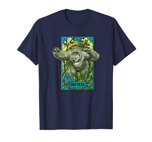 Dungeons & Dragons: Honor Among Thieves Owlbear Tarot Card T-Shirt