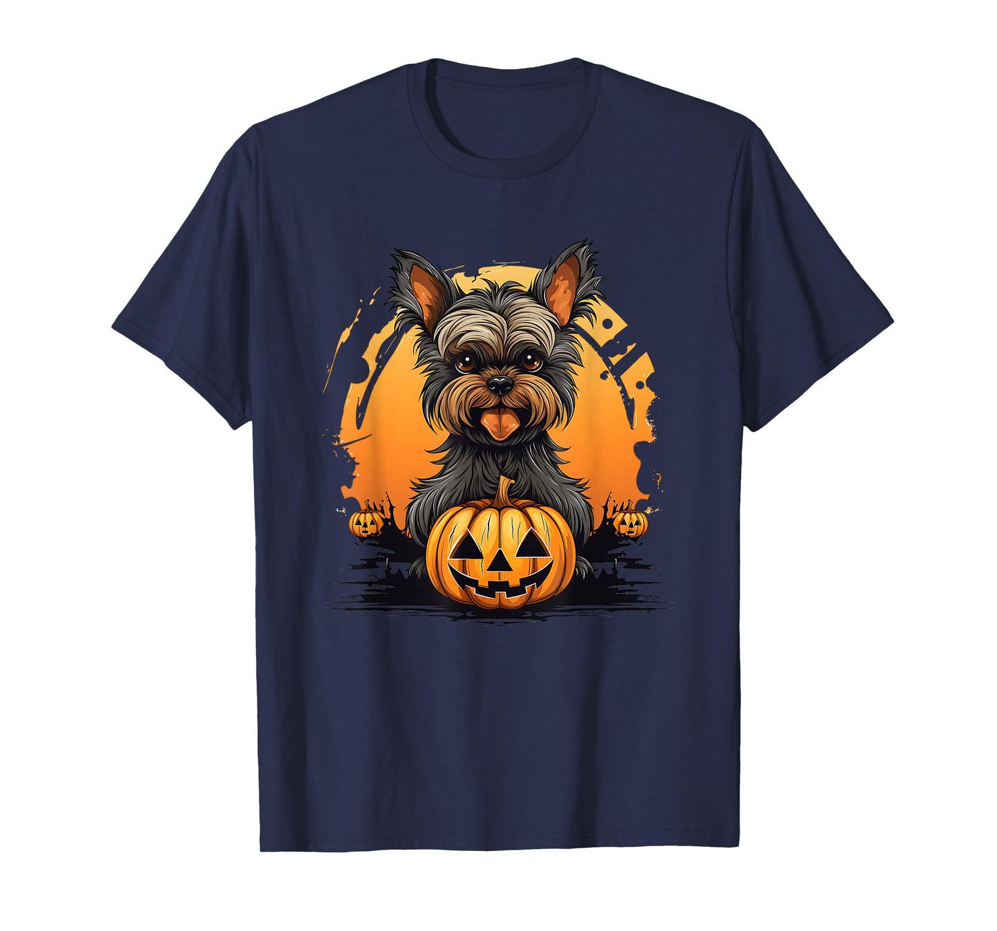 Halloween Dog Costume With Pumpkin Hocus Pocus T-Shirt