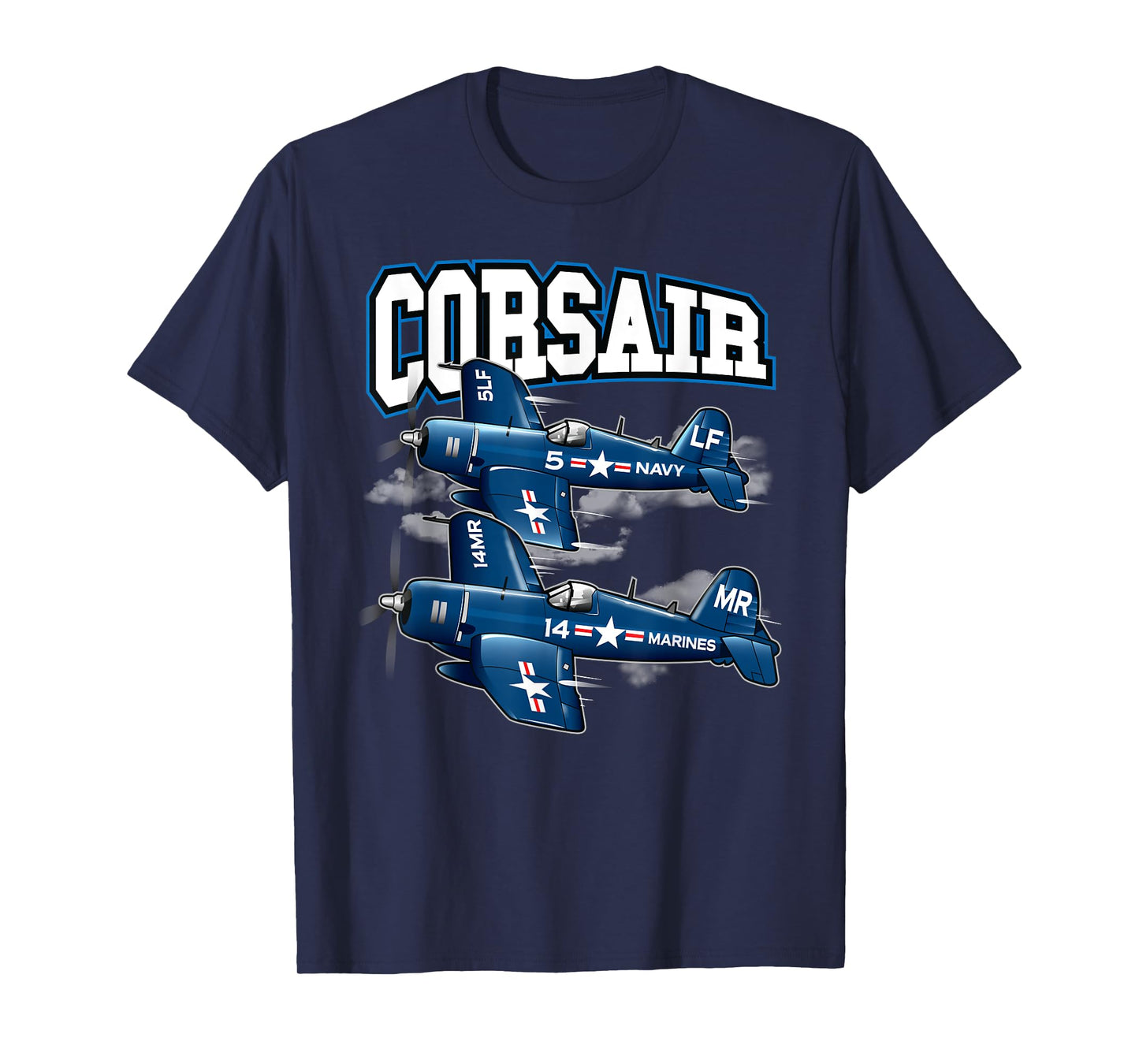 Corsair Warbird World War II Fighter Plane Pilot Gift T-Shirt