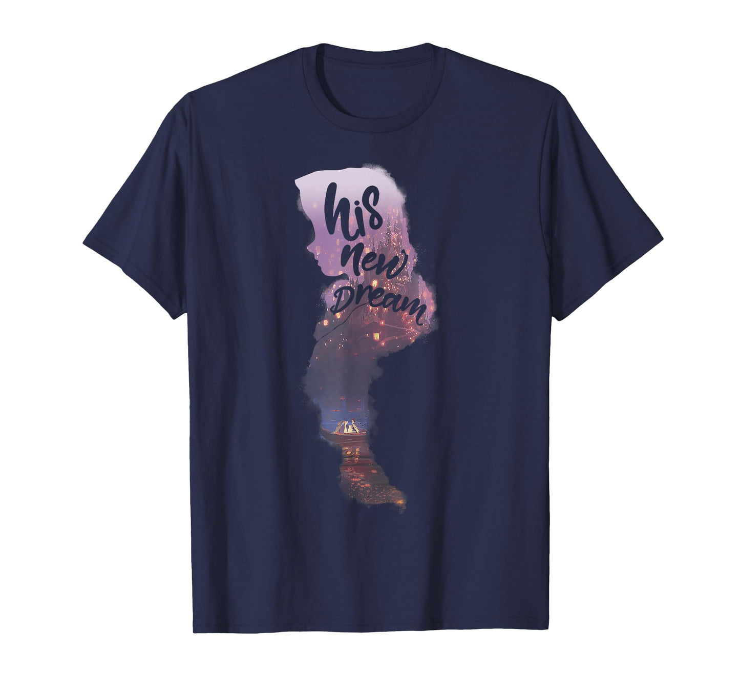 Disney Tangled Rapunzel His New Dream Graphic T-Shirt T-Shirt