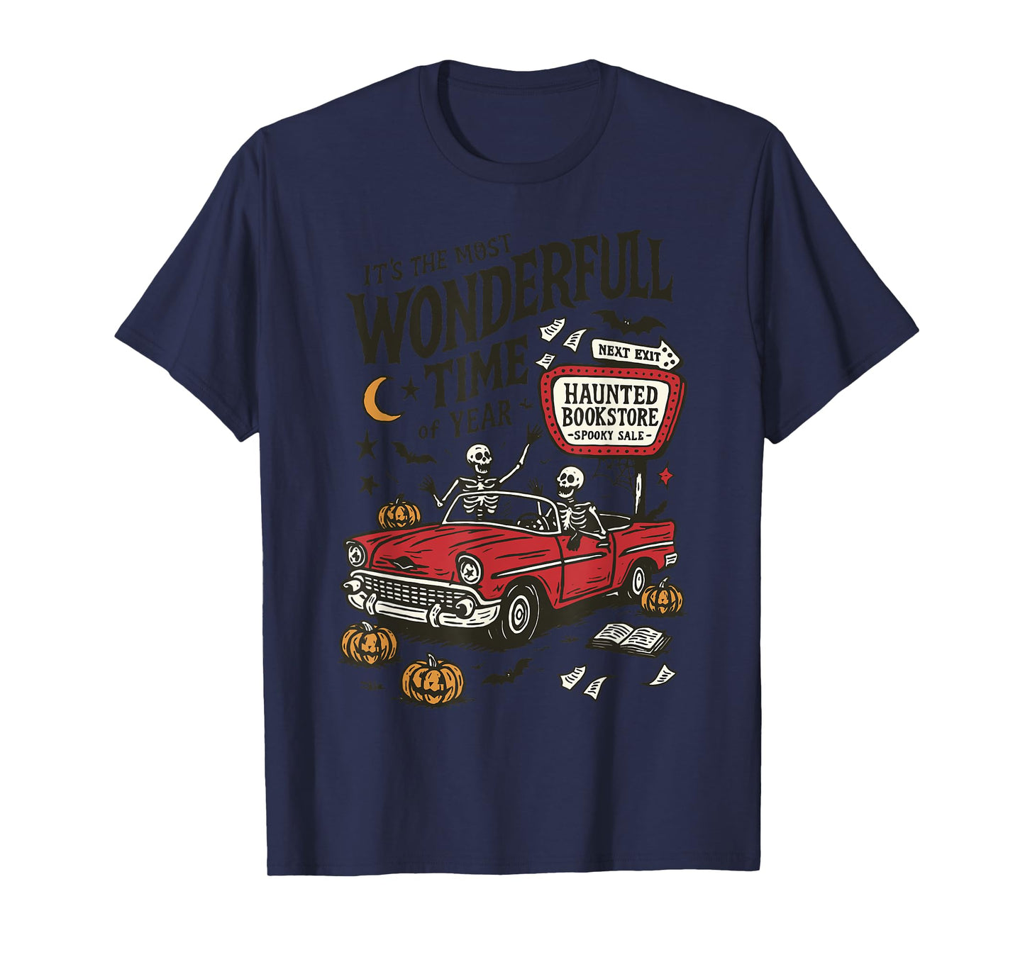 It's The Most Wonderful Time of Year Halloween Skeleton T-Shirt
