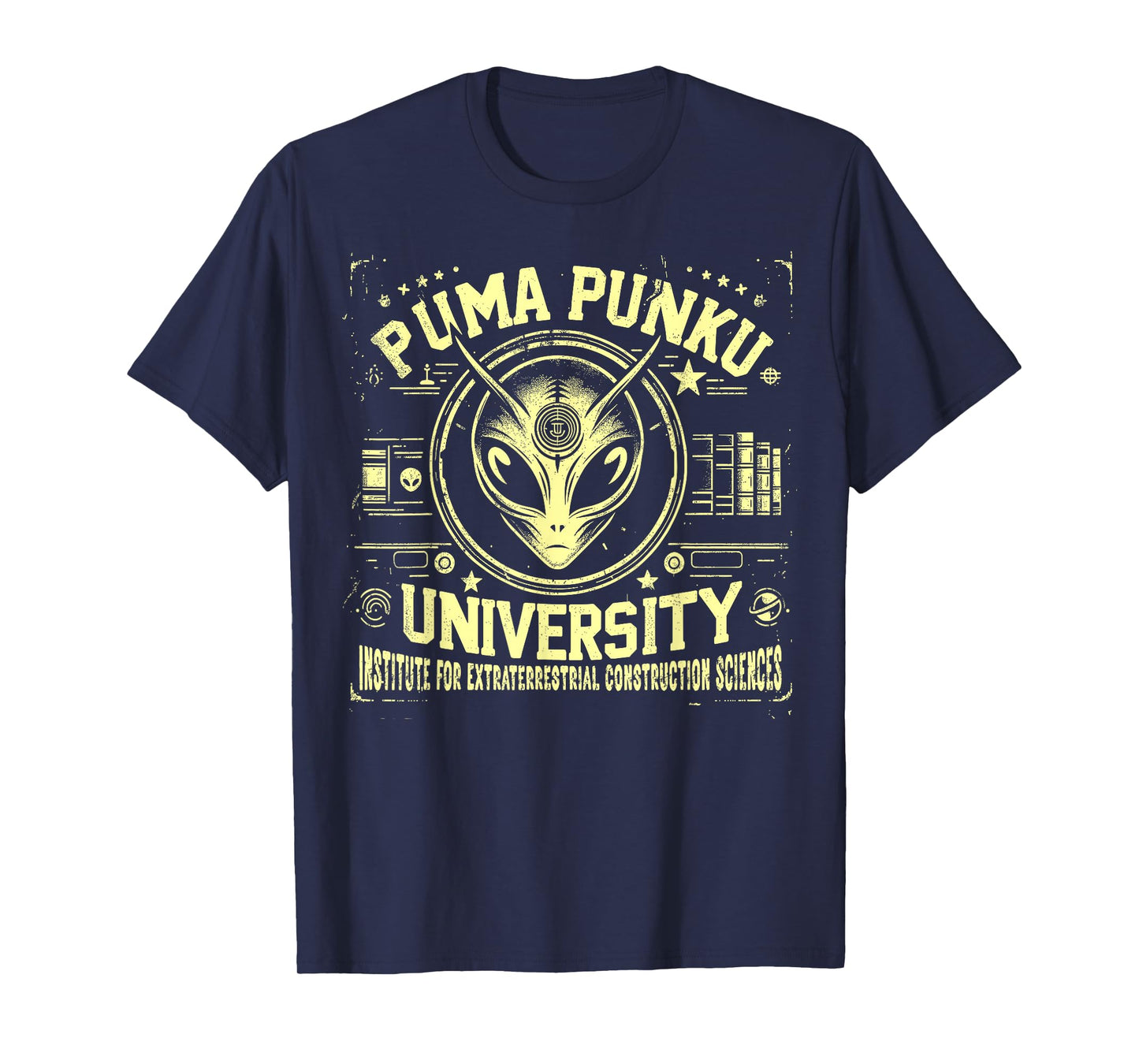 Puma Punku University, Ancient Astronaut Theorist Alien T-Shirt