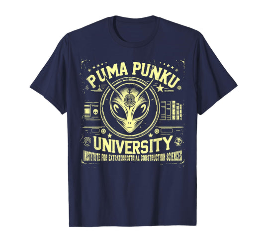 Puma Punku University, Ancient Astronaut Theorist Alien T-Shirt