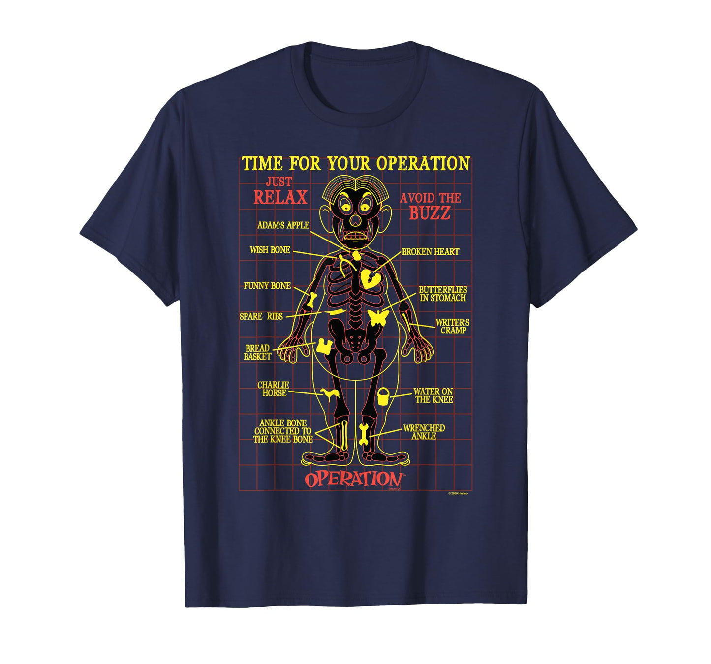 Hasbro Operation Schematic T-Shirt