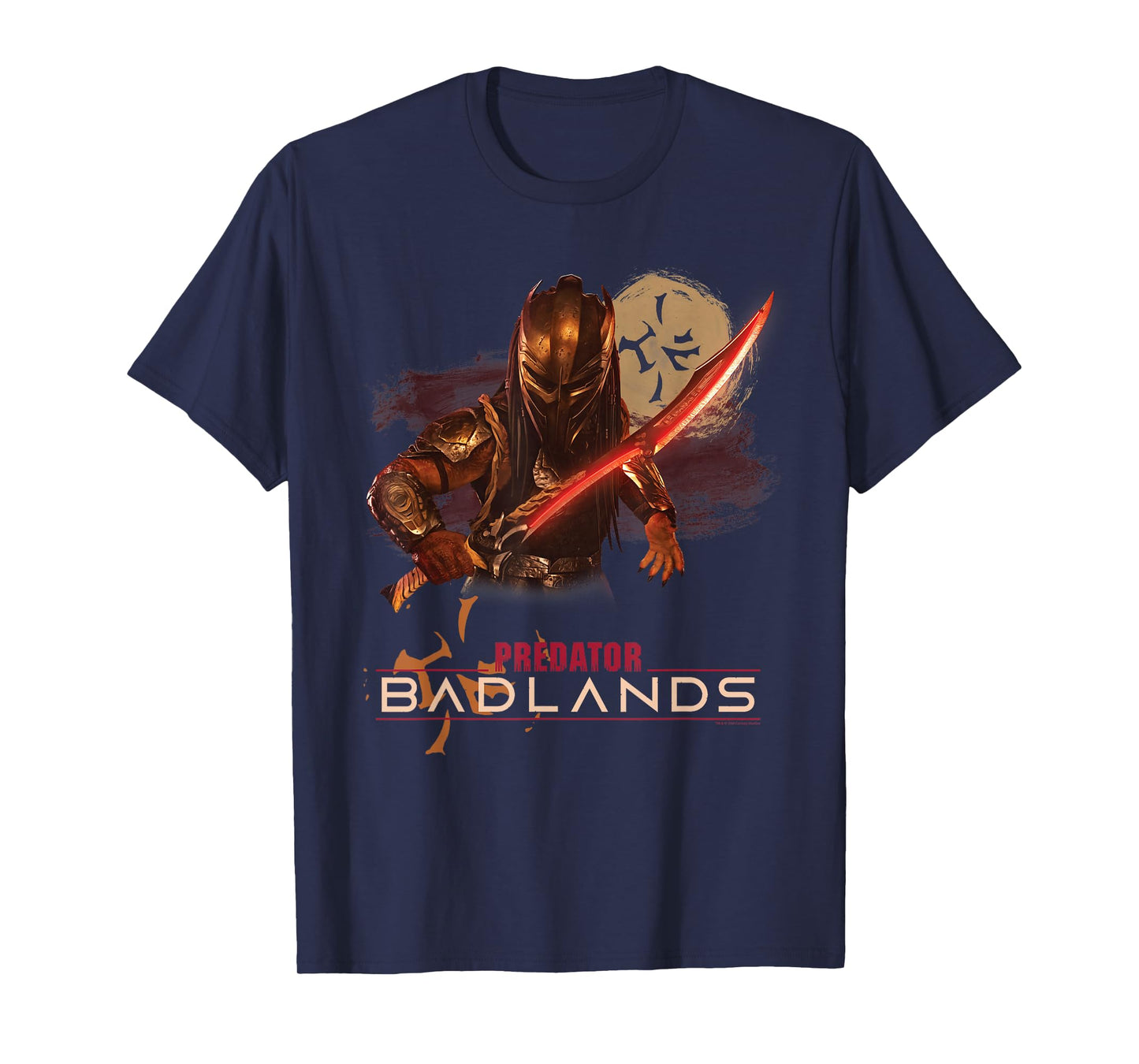 Predator: Badlands DEK with Sword and Logo Official Movie T-Shirt