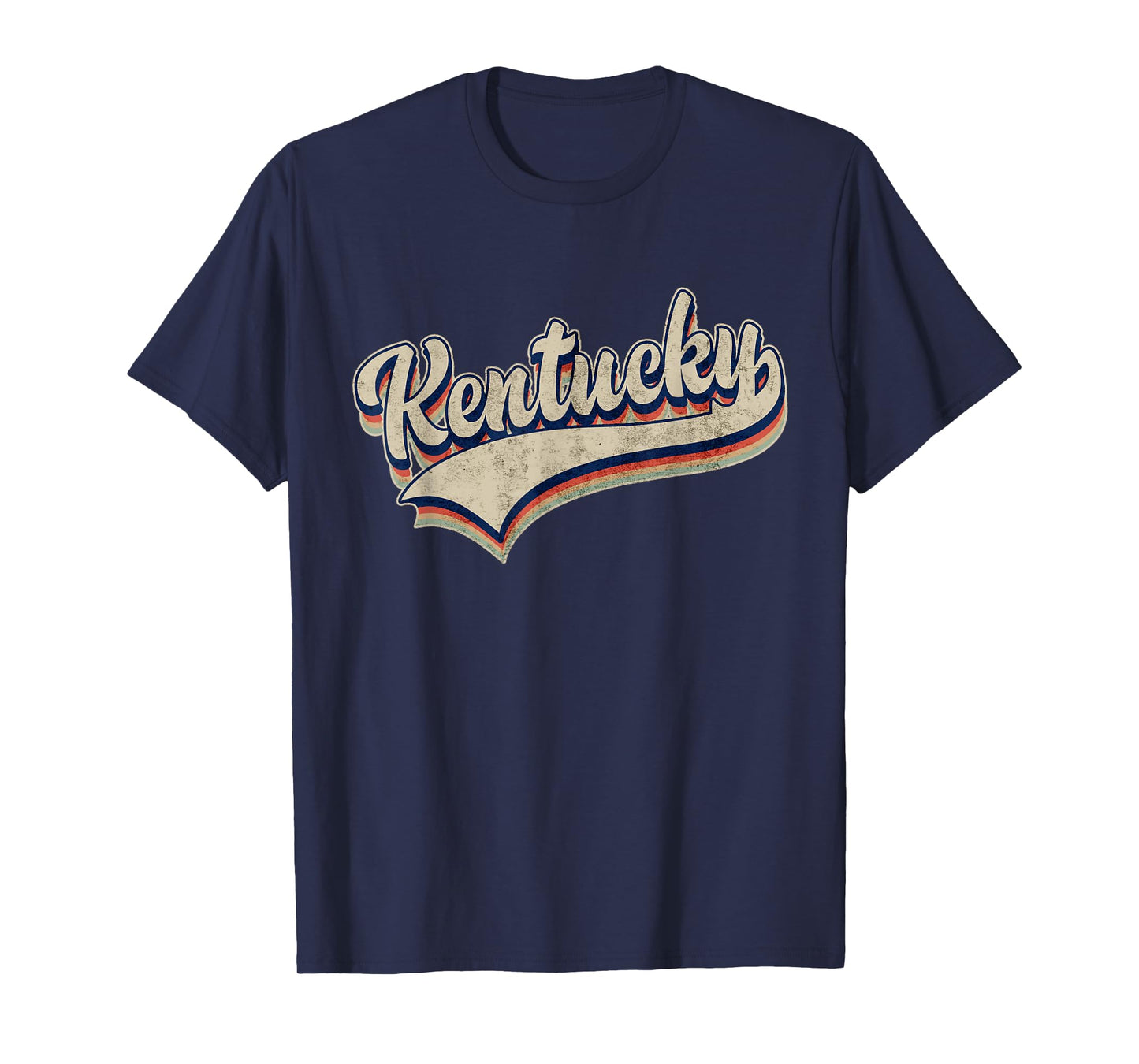 Distressed Kentucky Pride Name Vintage Retro T-Shirt