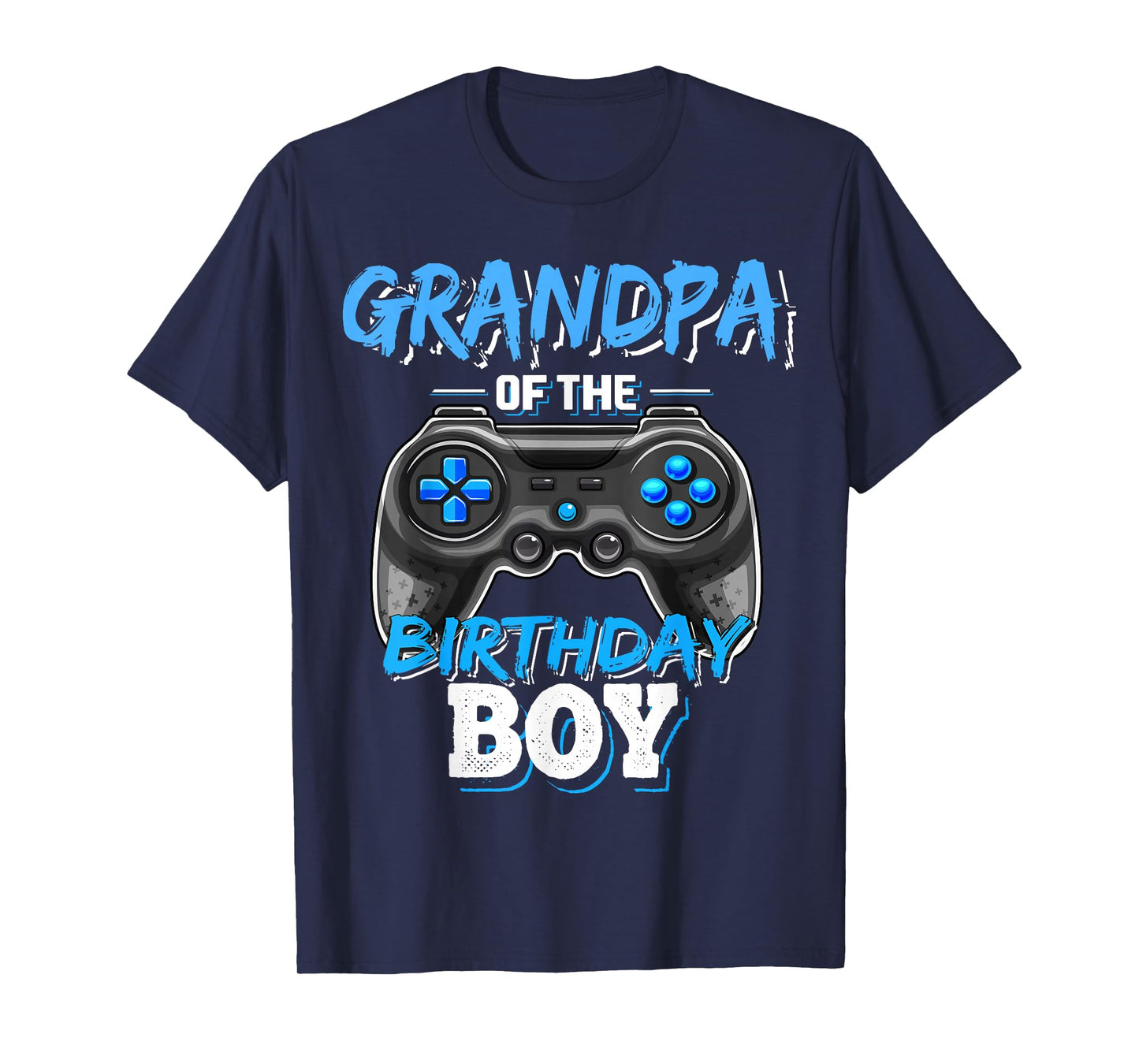 Grandpa of the Birthday Boy Matching Video Game Birthday T-Shirt
