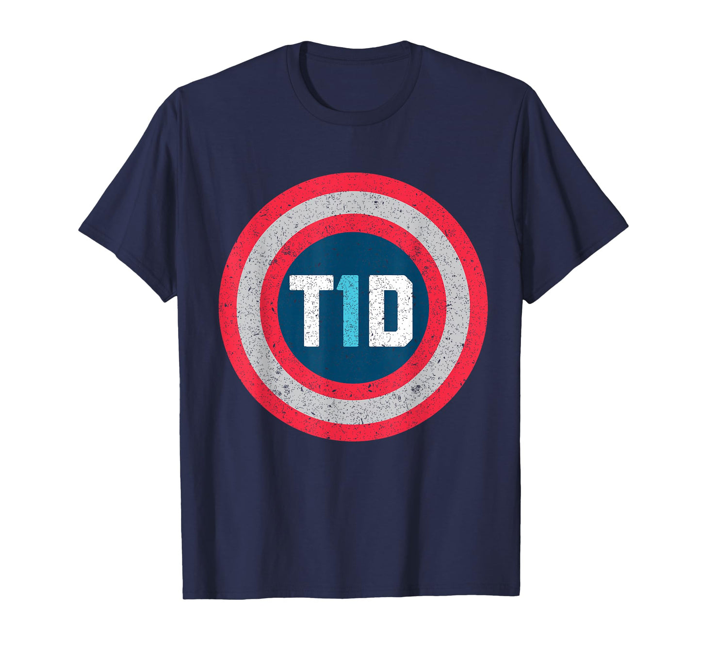 T1D Diabetic Type 1 Diabetes Awareness Men Women Kid T-Shirt