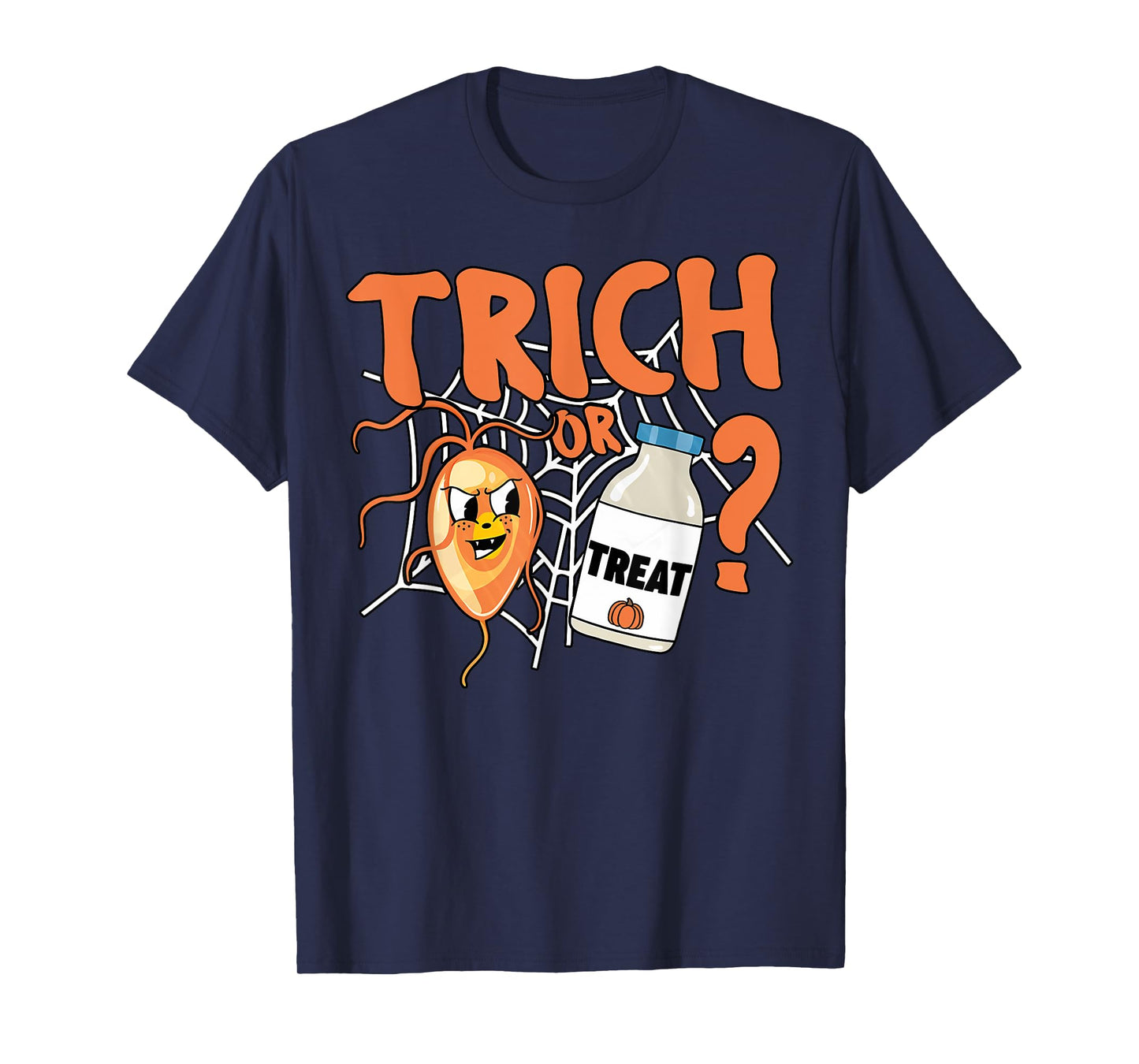 Halloween Medical Lab Science Microbiology Scientist Teacher Men Women T-Shirt