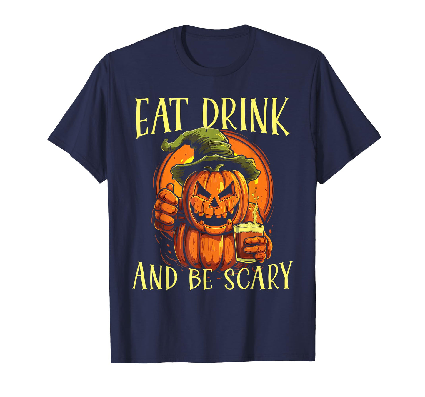 Halloween Beer Drinker Trick Or Treat Spooky Alcoholic T-Shirt