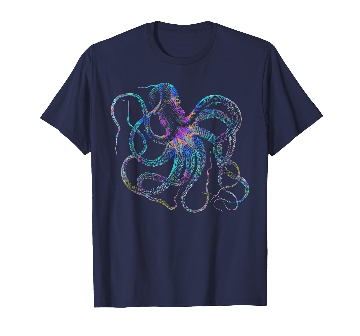 Psychedelic Octopus T-Shirt - Kraken T-Shirt T-Shirt