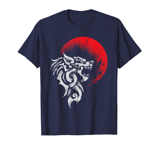 Viking Fenrir - Monstrous Wolf Norse Mythology - Ragnarok T-Shirt