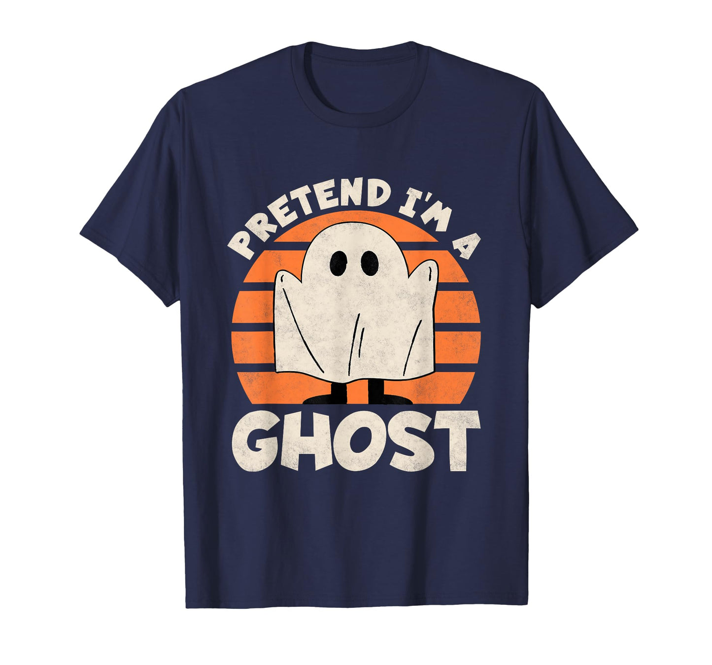 Pretend I'm A Ghost, Kids Halloween T-Shirt