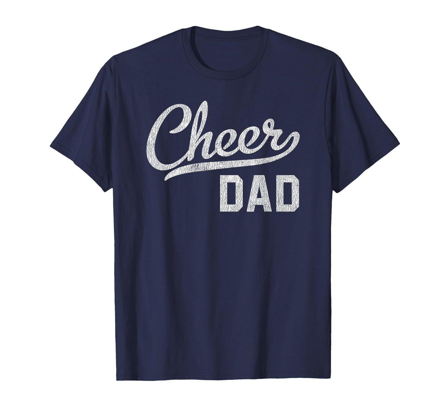 Cheer Dad Proud Cheerleading Dad Gift T-Shirt Small