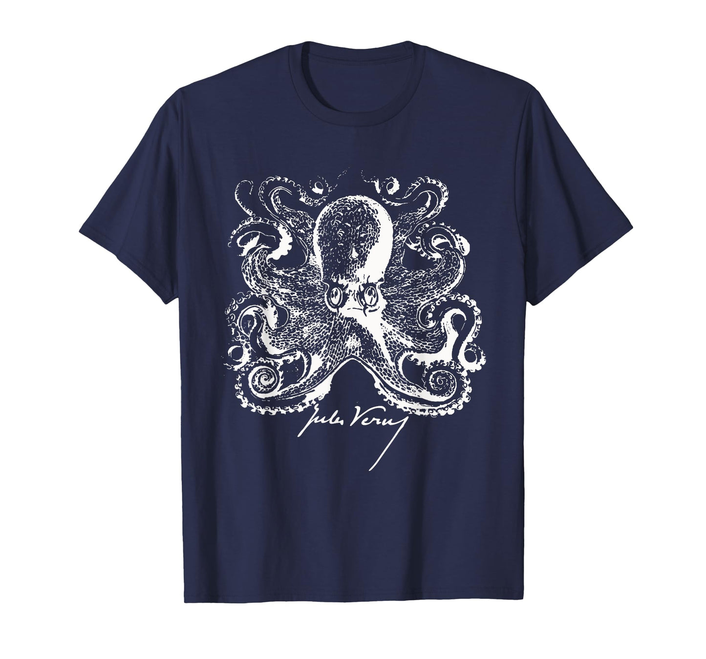 Jules Verne Signature - Sea Monster Octopus 2 - Fan T-Shirt T-Shirt