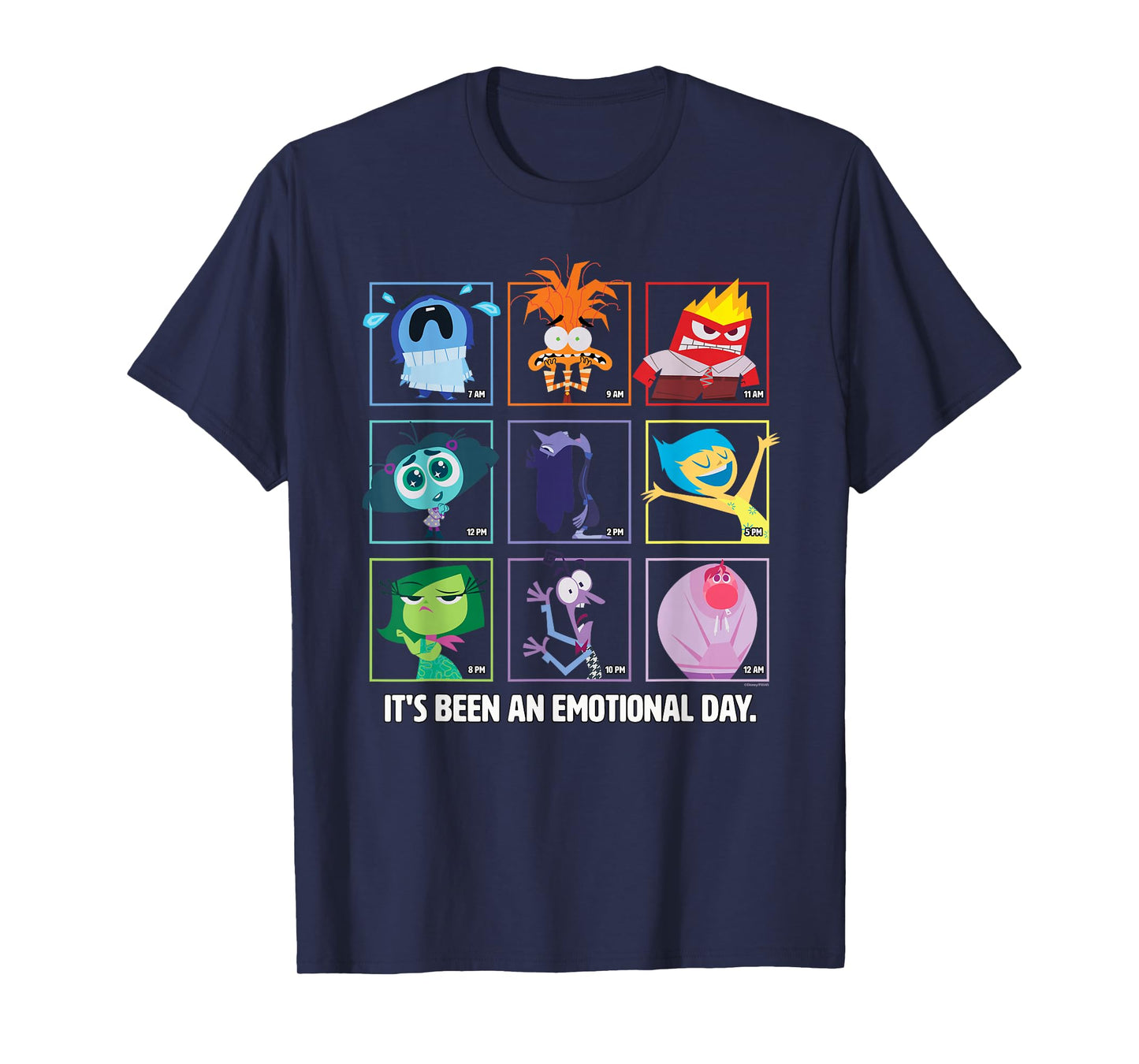 Disney and Pixar’s Inside Out 2 Emotions an Emotional Day T-Shirt