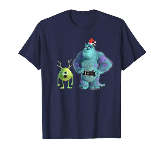 Disney PIXAR Monsters, Inc. Mike and Sulley Holiday T-Shirt
