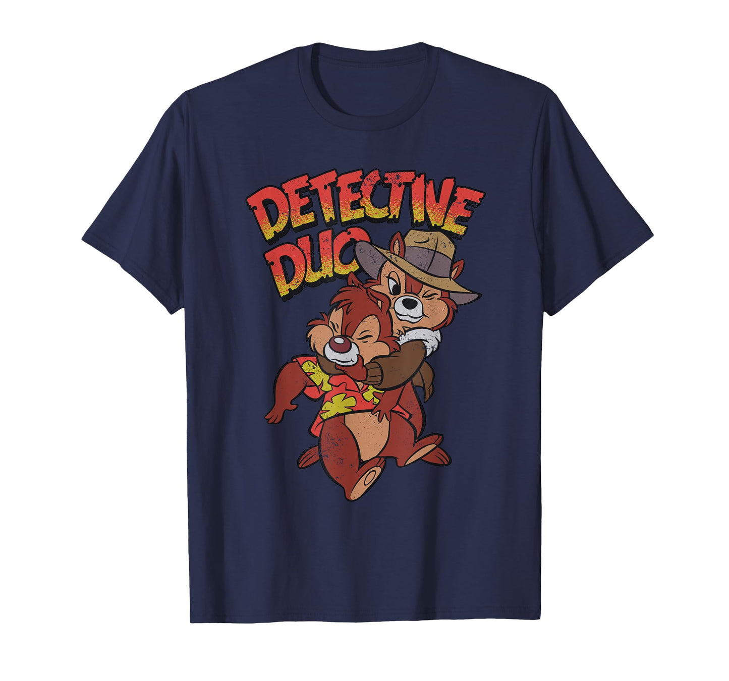 Disney Retro Chip n' Dale Rescue Rangers Detective Duo T-Shirt