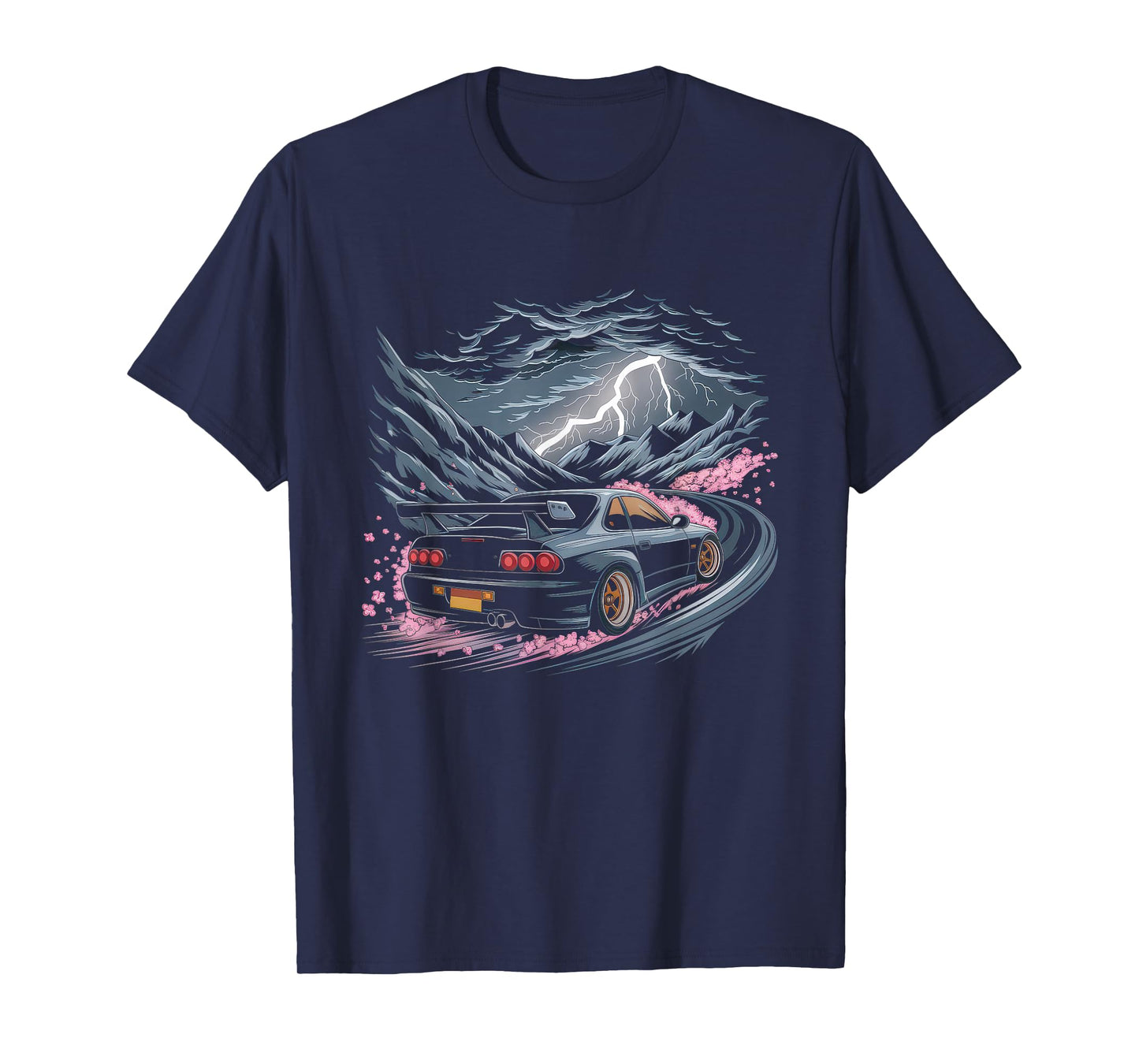 Japanese Car Tshirt Men JDM Japan Street Racing Streetwear T-Shirt