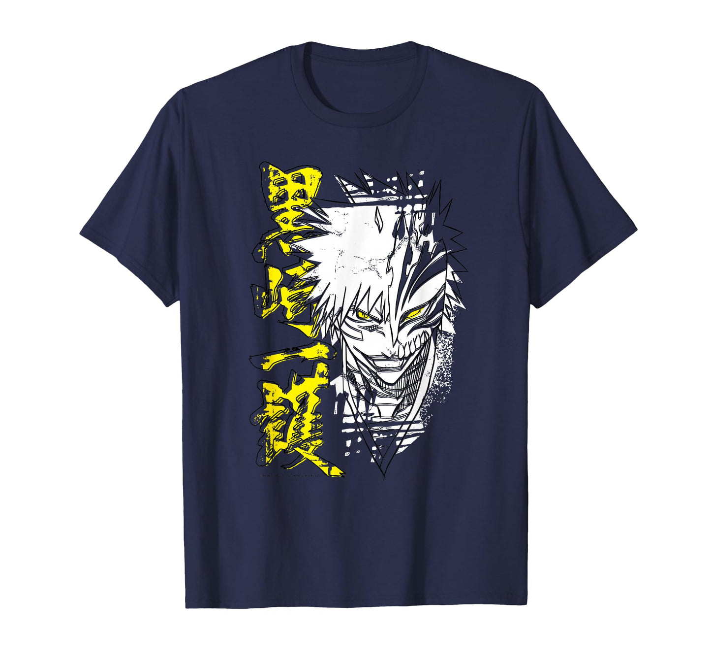 Bleach Ichigo Hollow Outline Sketch Anime T-Shirt