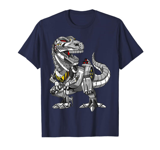 T-Rex Dinosaur Robot Dinosaur Monster T-Shirt