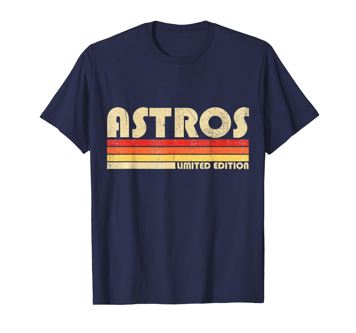 Vintage Astros Retro Style 70s 80s First Name T-Shirt