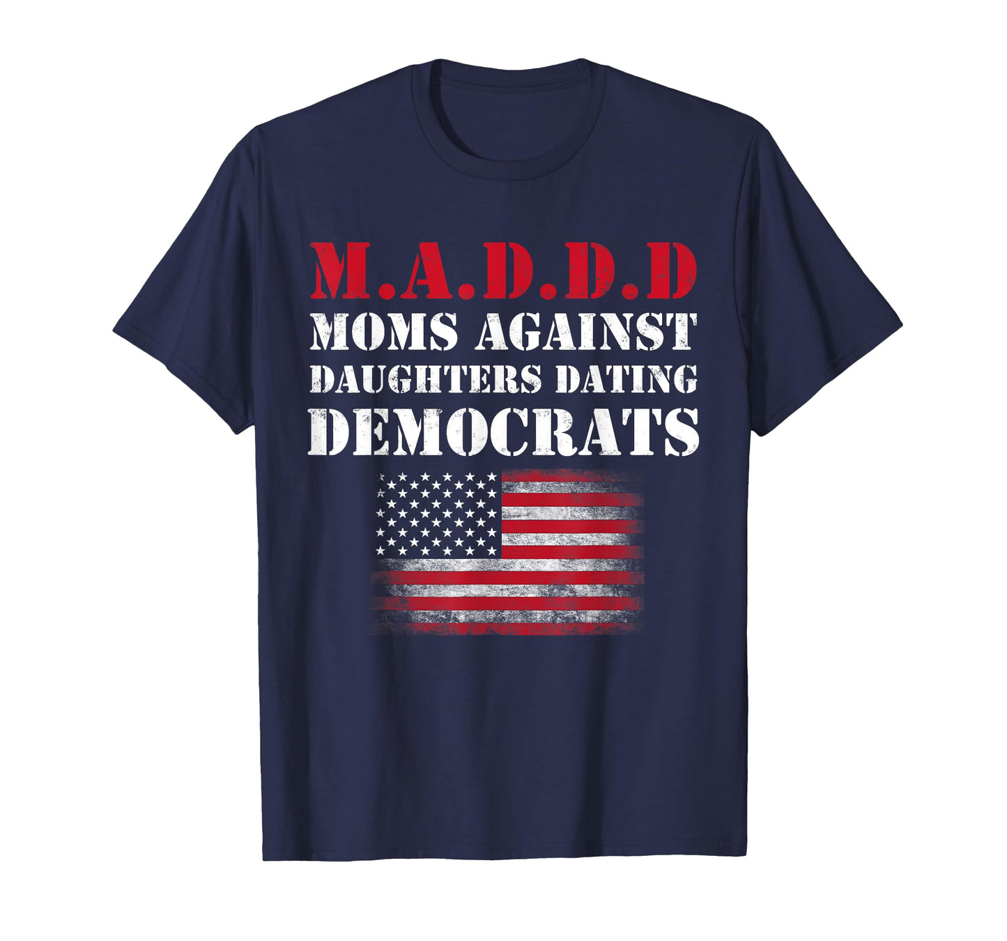 Republican Mom Against Daughter Dating Democrat Funny Mother T-Shirt