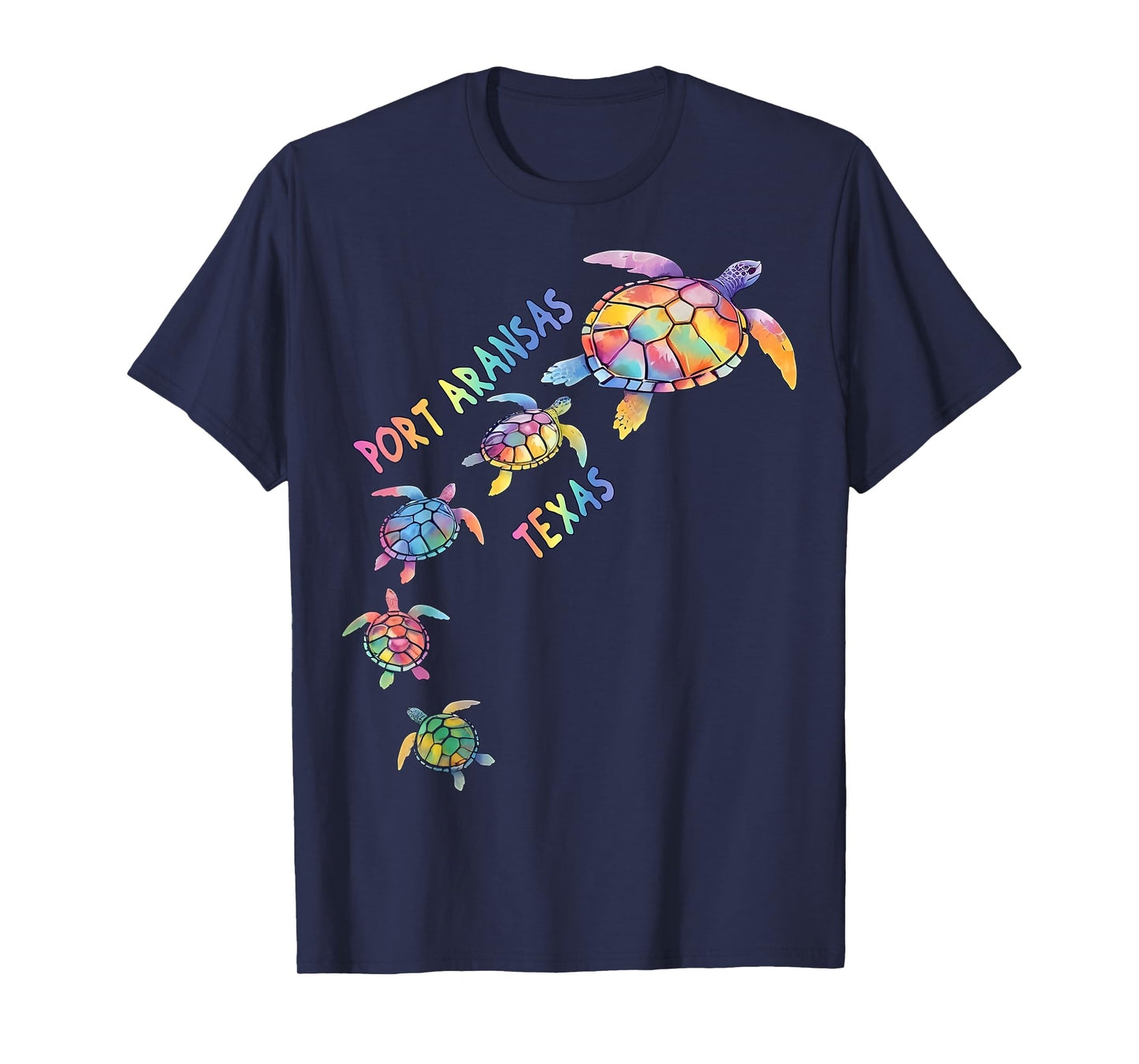 Port Aransas Texas Sea Turtle Lover Beach Vacation T-Shirt