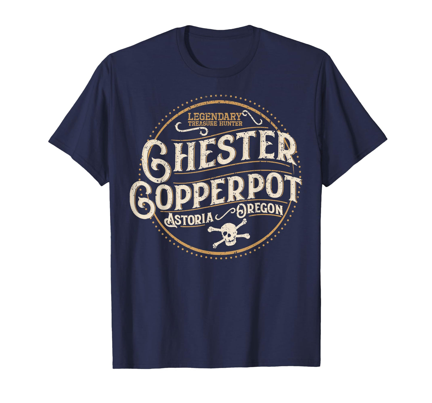 Vintage Chester Copperpot Legendary Treasure Hunter T-Shirt
