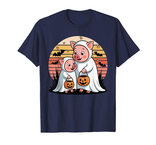 Halloween Pig Ghost Pigs T-Shirt