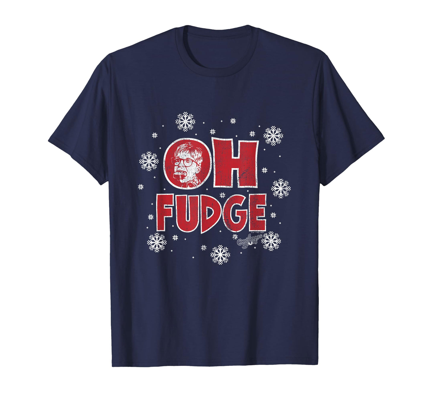 A Christmas Story - Oh Fudge Snowflakes T-Shirt