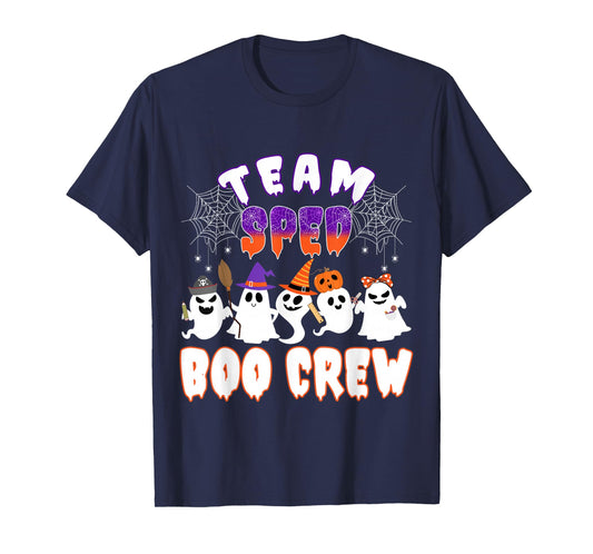 Funny Halloween Costume Team SPED Teacher Special Education T-Shirt