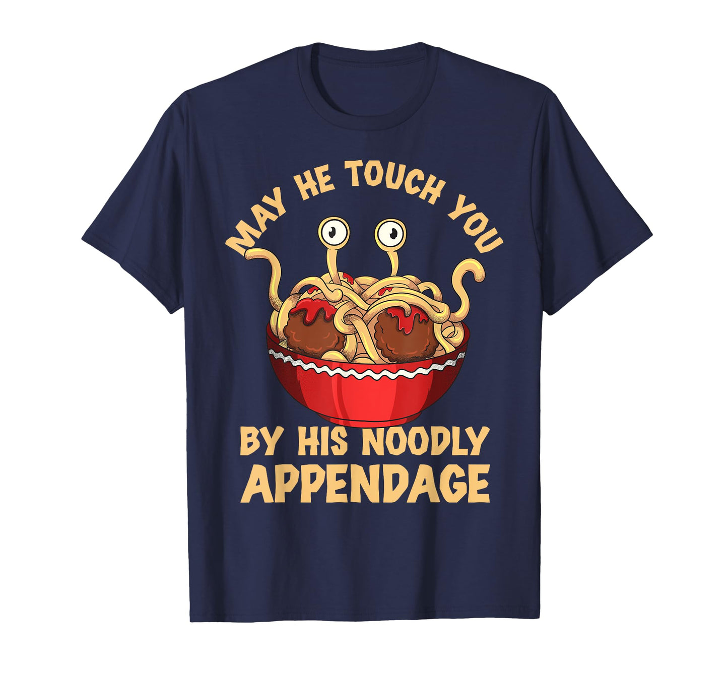 Flying Spaghetti Monster Pastafari Noodly Appendage T-Shirt