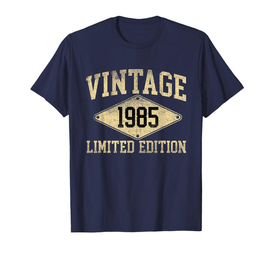 Vintage 1985 Limited Edition Year of Birth Birthday T-Shirt