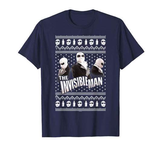 Universal Monsters Invisible Man Ugly Sweater T-Shirt