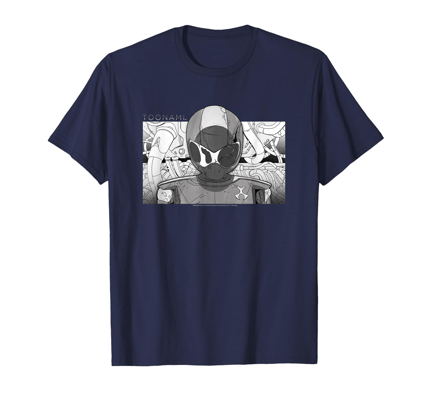 Adult Swim Toonami T.O.M. Tubes T-Shirt, Black