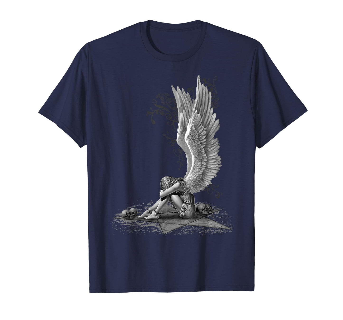 Spiral Original - Enslaved Angel - Gothic Angel T-Shirt