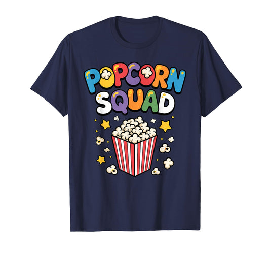 Funny Popcorn Art for Men Women Kids Pop Corn Popcorn Lover T-Shirt