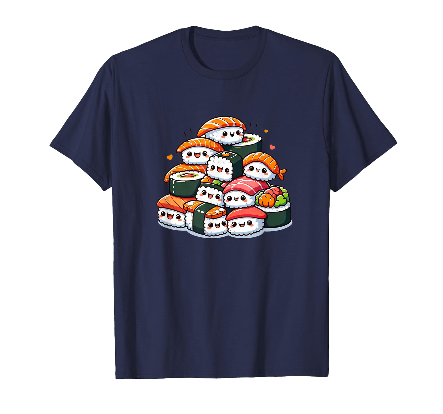 Kawaii Anime Sushi Kids Boys Girls T-Shirt