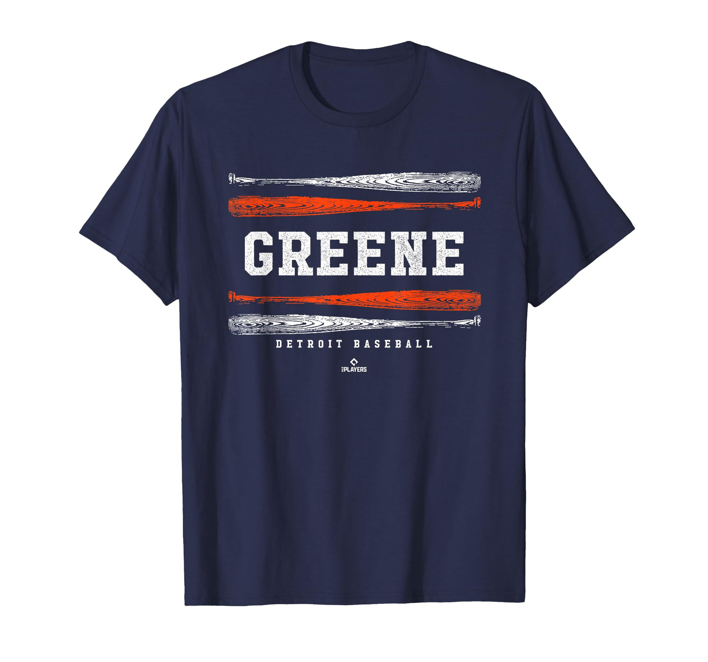 Vintage Baseball Bat Gameday Riley Greene Detroit MLBPA T-Shirt