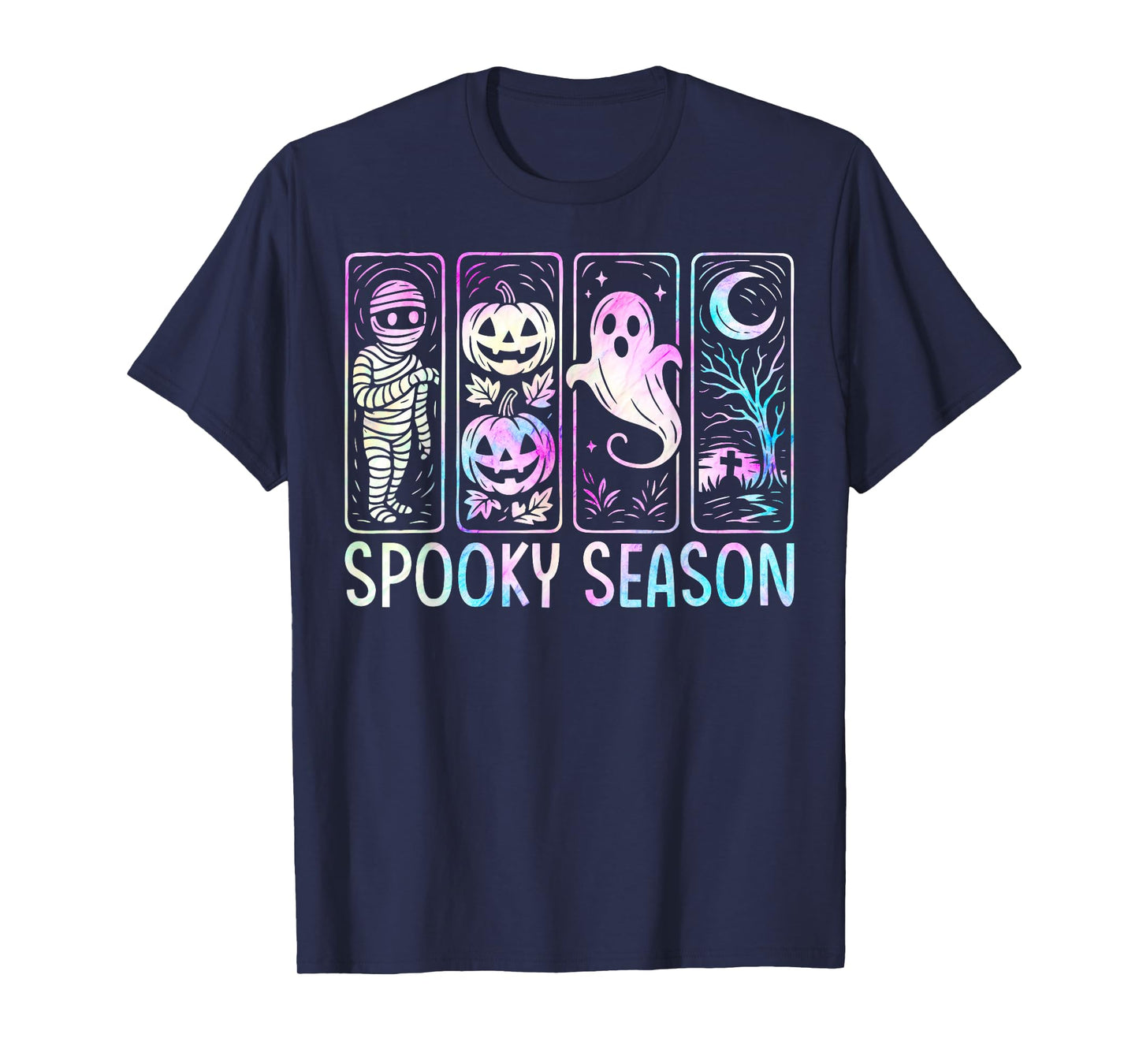 Halloween Horror Spooky Season Vintage T-Shirt