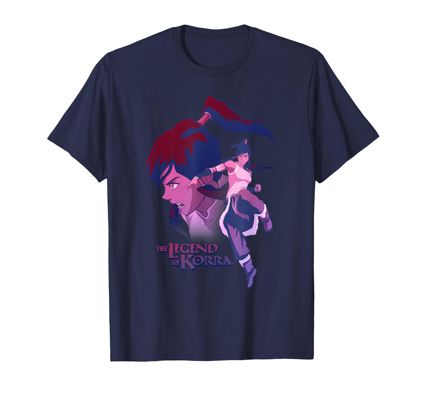 Avatar: The Last Airbender The Legend Of Korra Action Poster T-Shirt