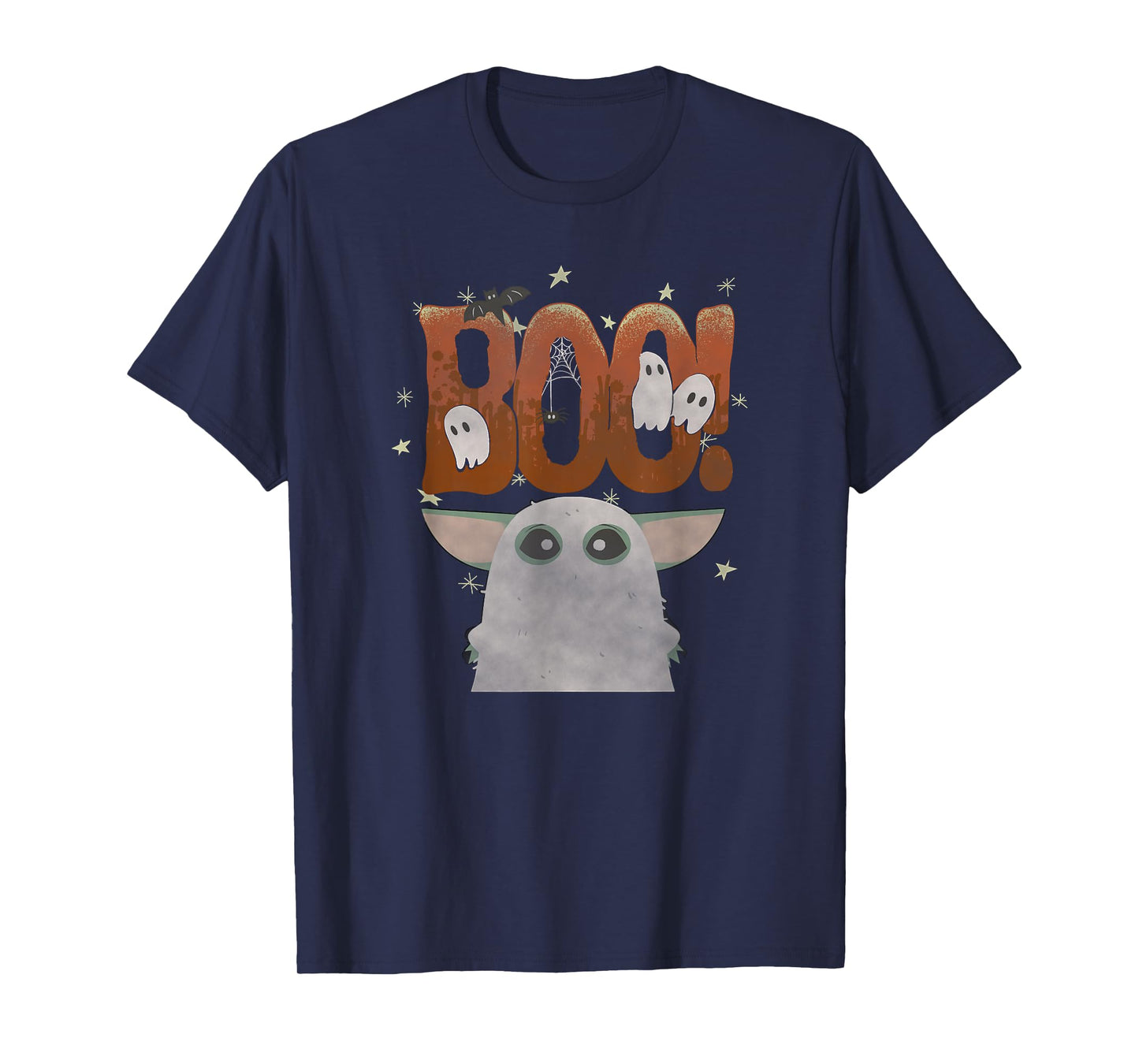 Star Wars: The Mandalorian Halloween Grogu Ghost Boo! T-Shirt