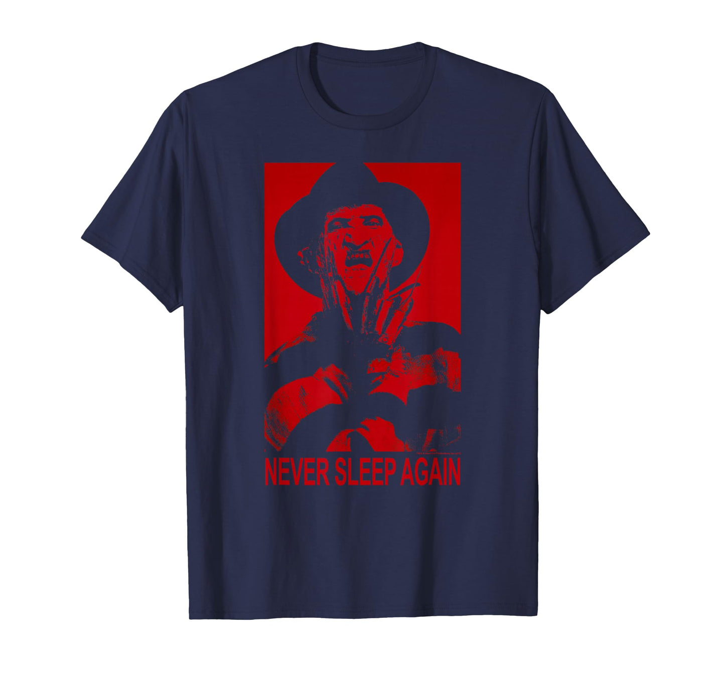 Nightmare on Elm Street Freddy Never Sleep Again T-Shirt