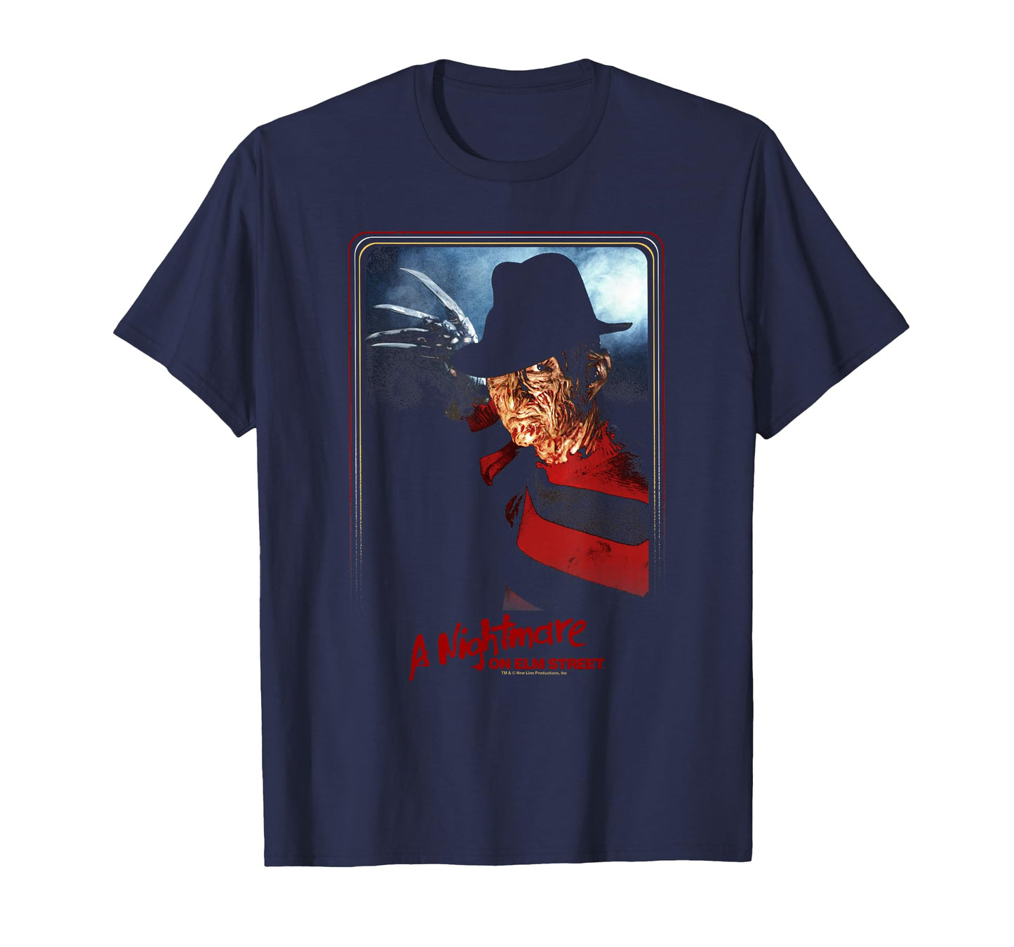 A Nightmare On Elm Street Freddy Kruger Poster T-Shirt