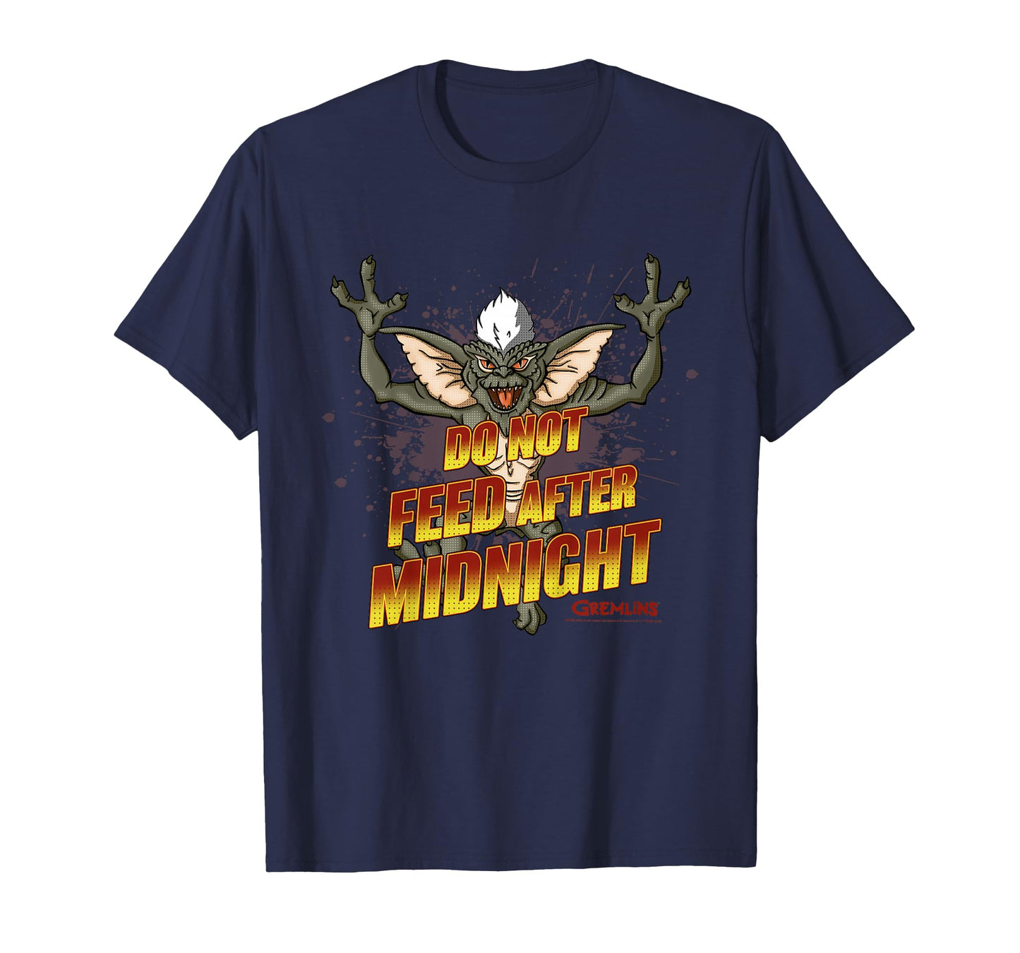 Kids Gremlins Stripe Do Not Feed After Midnight T-Shirt